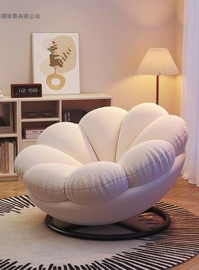 懒沙INL发可躺可睡单人沙发椅025新款阳台人榻2米卧榻室可旋转休