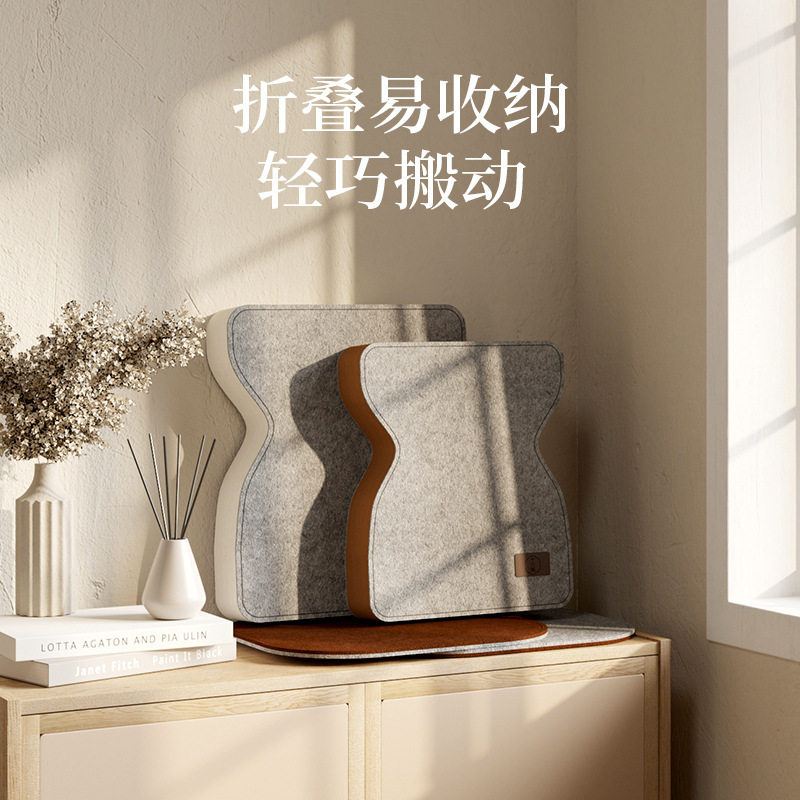 青美创意造型风琴纸吐司长凳