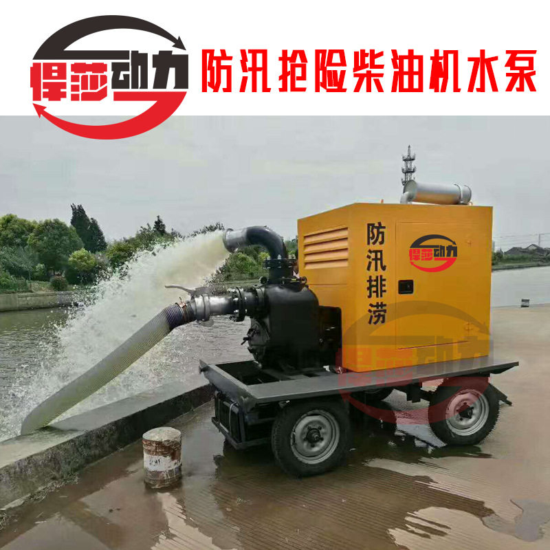 悍莎防汛抢险柴油机水泵