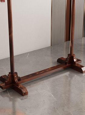 中式衣架宿落地复古木卧DWJ室实衣帽架简约酒店民挂衣店架服装展