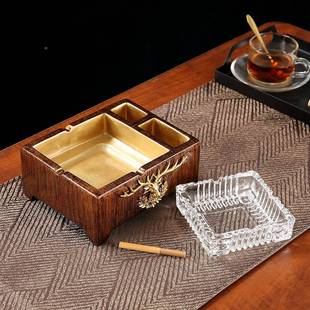 欧式 流VOZ复古客厅防飞灰办公室家品居饰烟 烟大号灰缸潮创意个性