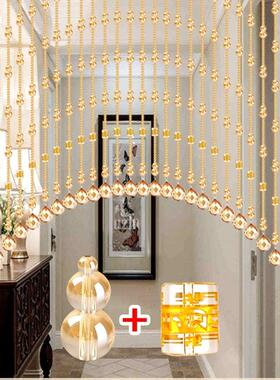 珠帘隔玄断水晶帘帘F9657TH6子门家用厕所屏风厨房关葫芦客厅门对