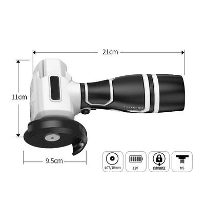 德迷国202爆款家XPX你6小型用打磨切割磨光机电动有刷锂电角磨机