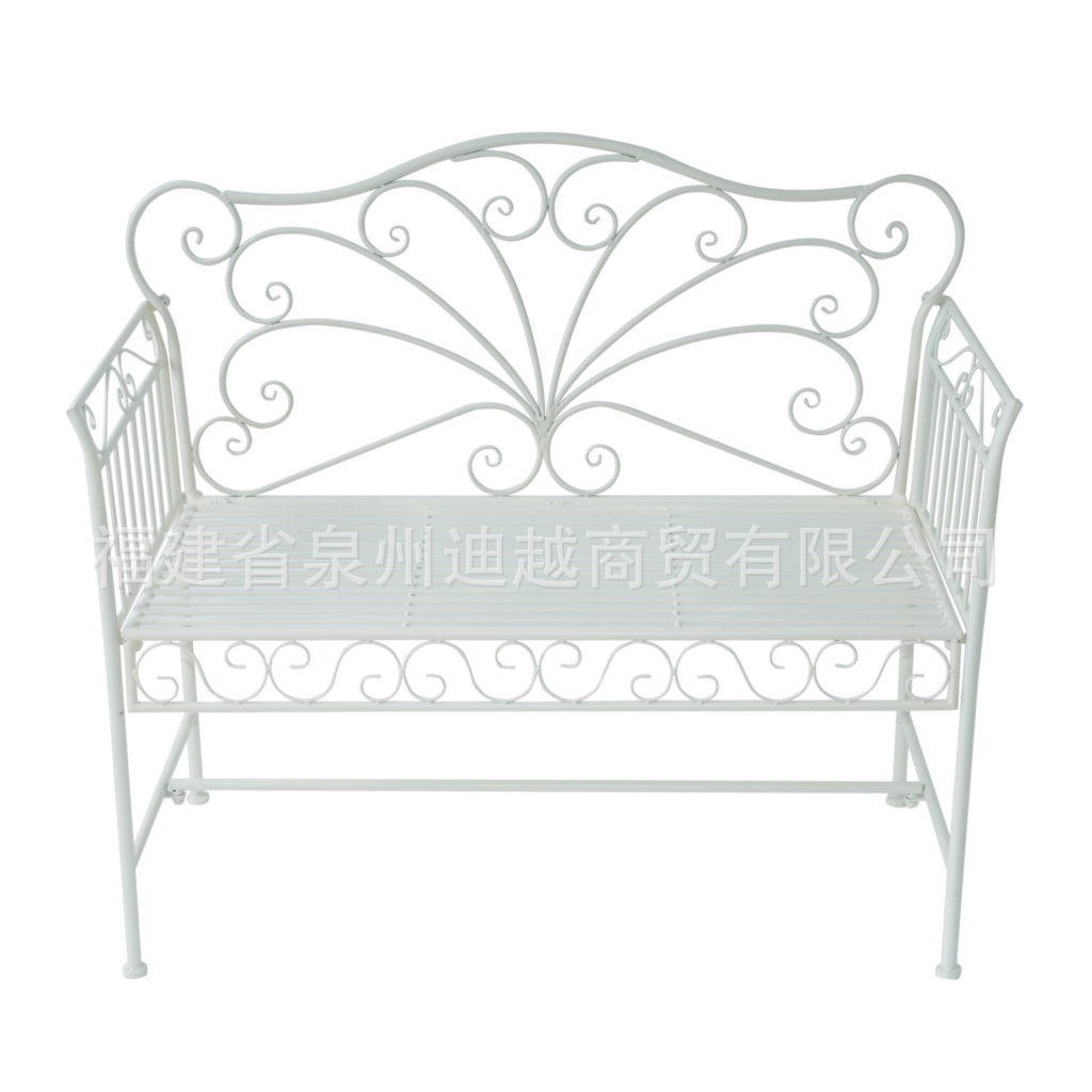 铁艺沙发椅欧式田园风沙发休闲椅座椅铁艺家具户外公园庭院长椅