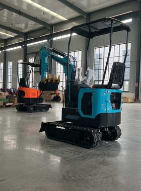 工厂现货1吨迷你挖掘机 Crawler excavator农用挖掘机EPA/欧5认证