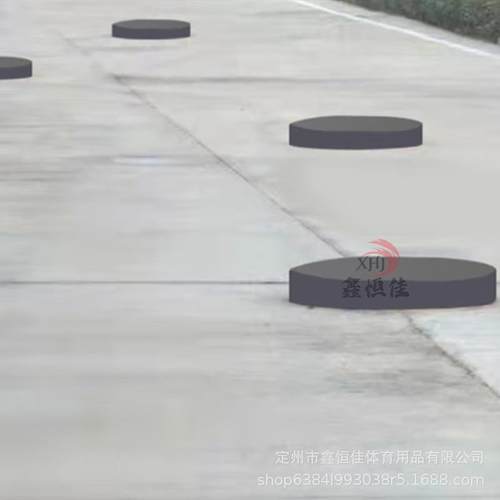 圆路饼路0.7134m*训0.1m*个圆形铁饼错6位障碍汽车驾驶模拟障练器