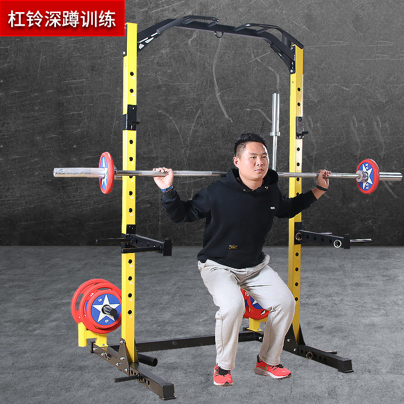 家用多功能龙门深蹲卧推架