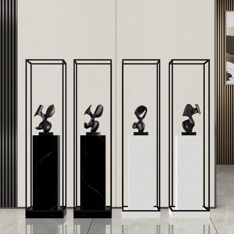 现代厅大理石雕地展塑摆台示架售楼处客酒店玄关大堂走廊KTZ落摆,家居饰品,装饰摆件,淘宝优惠券,粉丝福利购,淘宝优惠卷