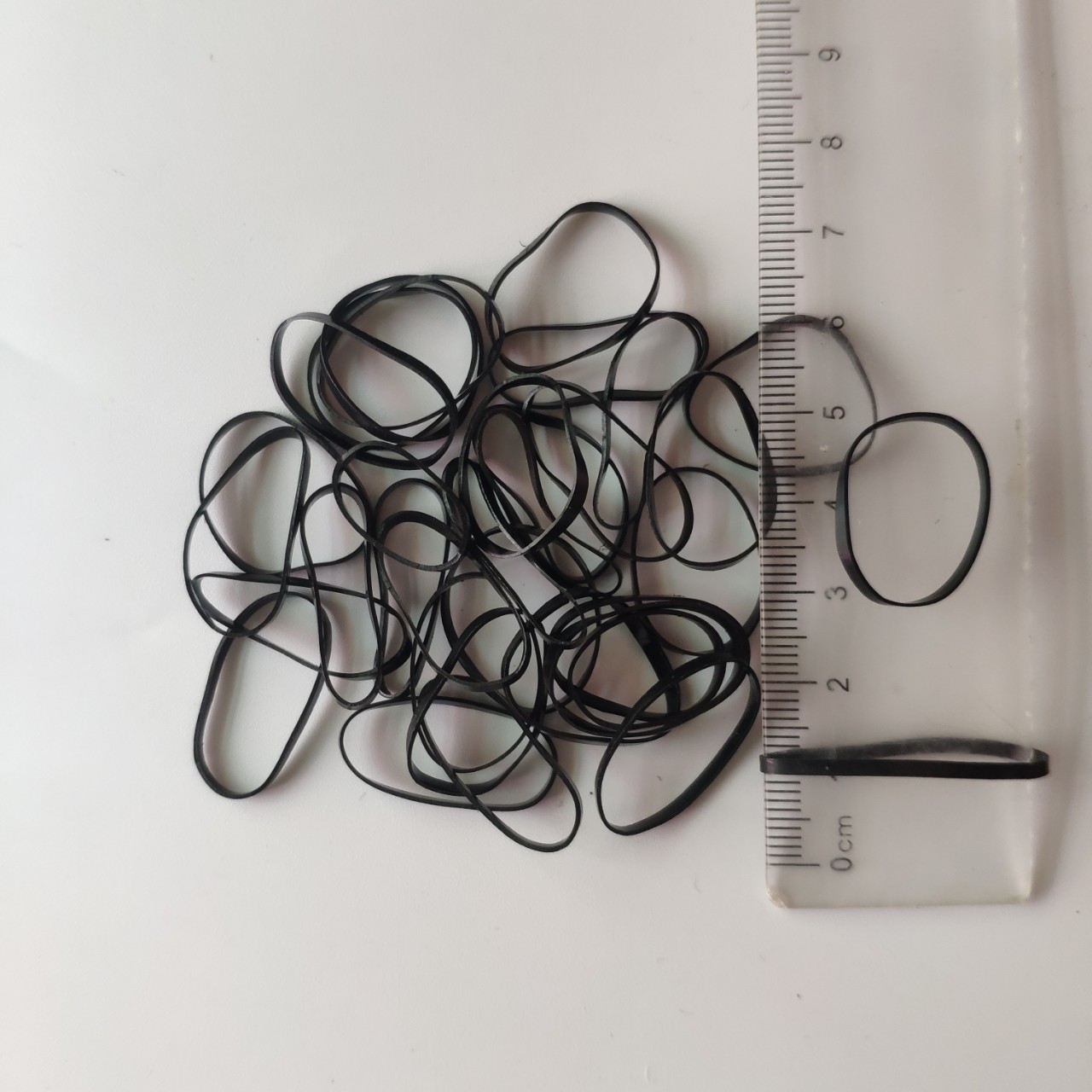 透明彩色软料橡皮筋扎绳扎带