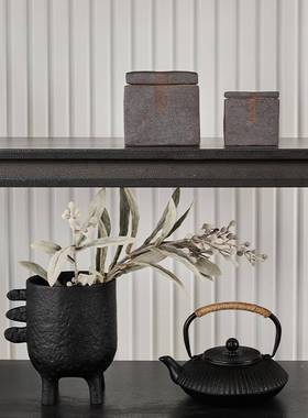 售楼部展厅客厅书房套装软装板摆间感轻奢书装样架书柜饰F77SJT6J