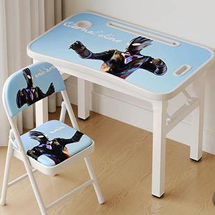 儿童户外桌习椅可折小叠孩写作业桌椅套装JKF小书桌幼儿园小桌学