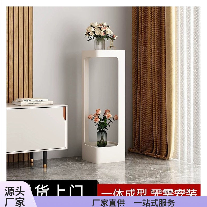 轻奢铁艺落地多层花盆架客厅阳台