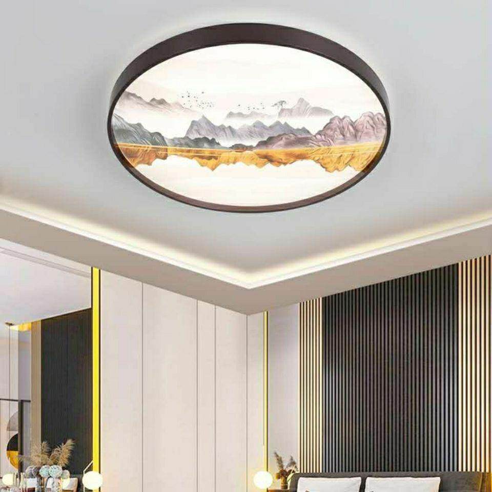 5D喷画道吸顶灯卧书室客厅节能led圆简形阳台灯现556代约餐厅房过,家装灯饰光源,客厅吸顶灯,淘宝优惠券,粉丝福利购,淘宝优惠卷
