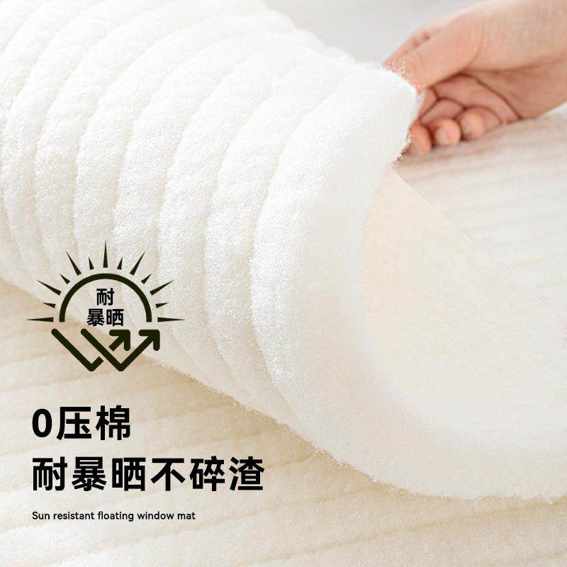 耐ltao9040暴晒飘垫窗垫窗台20卧25新款四拆季款雪尼尔室阳台坐垫