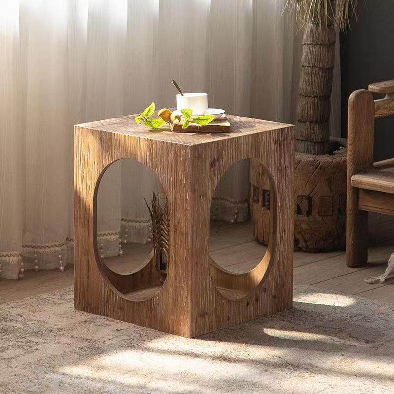 复古老榆木做旧实木收纳边几客厅沙发卧室民宿小方桌子轻奢小茶几,模玩/动漫/周边/娃圈三坑/桌游,模型制作工具/辅料耗材,淘宝优惠券,粉丝福利购,淘宝优惠卷