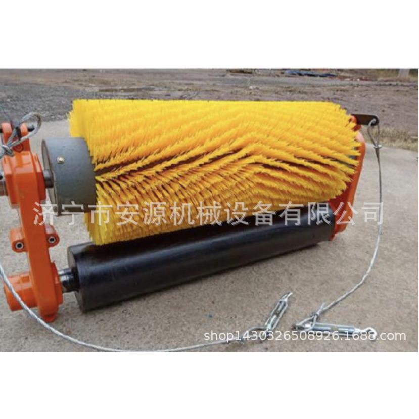 毛刷清扫器链轮传滚动清式滚刷扫扫器无动力筒毛AY-XQ-I-刷清器