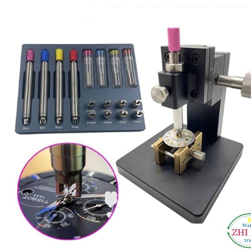 修起表工具/钟表针器+固器/钟定起针表器455/固定器