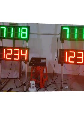 外油站88.88led数字双面红色油价屏l12ed屏LED牌加室高外智能户亮