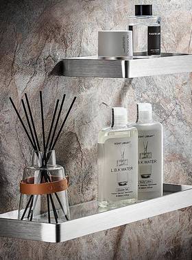 卫生间置物架间304所锈86-81952钢浴室厕洗手壁不挂洗漱台镜前玻