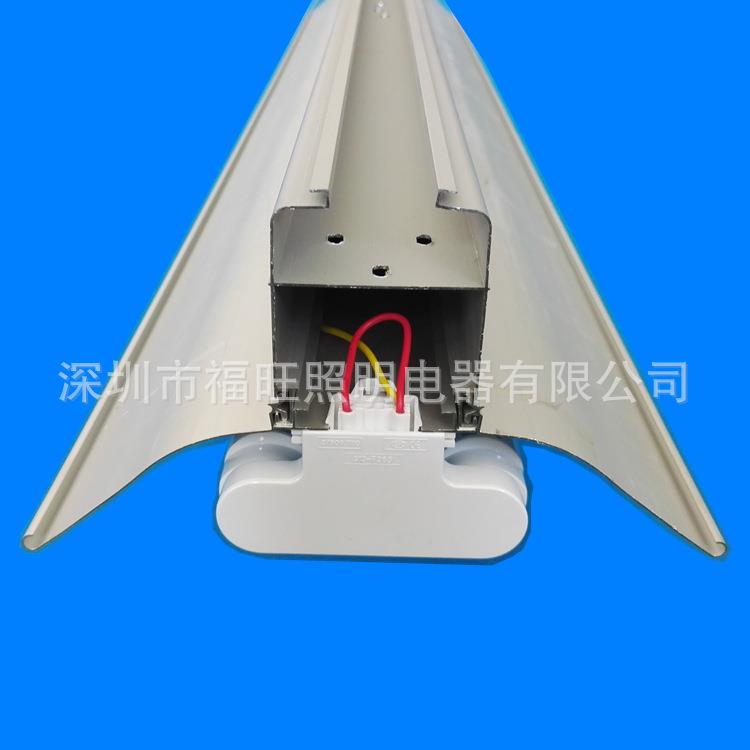 6米铝型材线灯槽市灯LED超线灯线走槽HY-218桥架一体LED支架