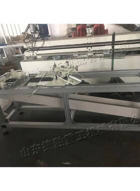 型双头玻切角小璃机双工位建材锯切机木工灯js-scf-5饰框相气动切