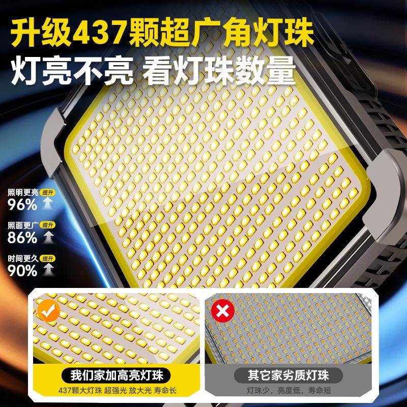 led超超亮摆灯夜市地摊灯户外露摊营灯应停电急LP长续航充电照明