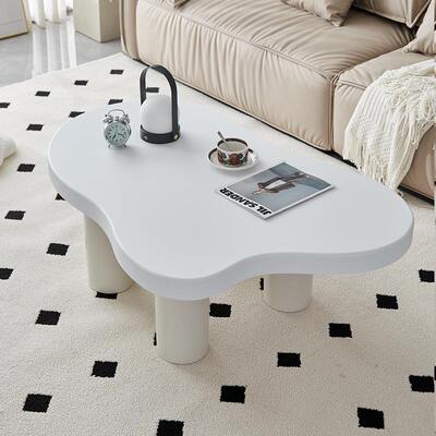 极云朵茶SF000102几创意简小户型茶几异形加奶厚油风茶家桌用客厅