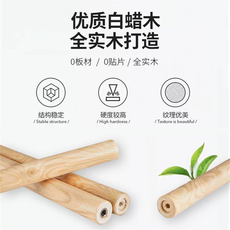 实木衣帽架挂衣落地卧室家用中式立架式杆式TTmxxmzx木服头挂衣架
