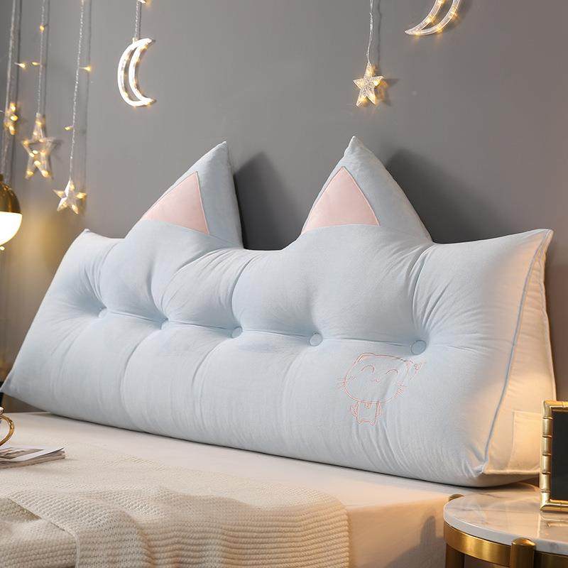 网红床头靠枕室床猫三角上三角靠垫榻榻米飘卧窗沙发靠包背软拆防,居家布艺,抱枕被,淘宝优惠券,粉丝福利购,淘宝优惠卷