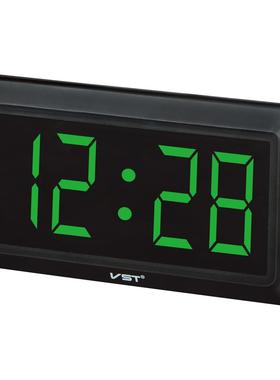 台挂两用ED钟DLE挂钟钟数显台钟LED大字L80462电子钟插电功能