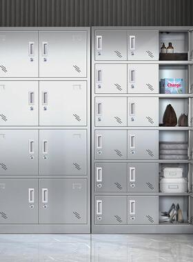 门30不锈钢更衣柜无尘室车间多衣柜57867浴4带锁收纳柜员工宿舍储