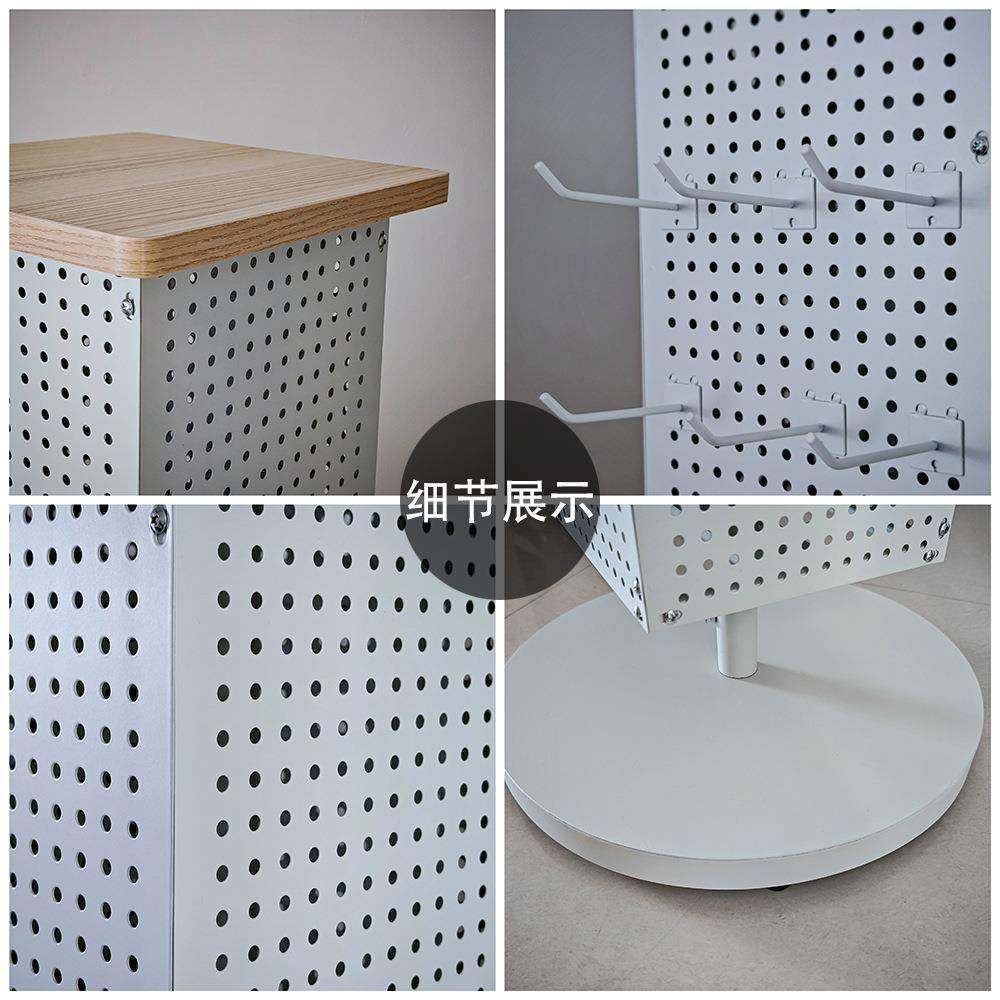 木板顶四多孔面板洞洞板旋转货架贴无品牌/钥匙扣玩具手套袜子示,商业/办公家具,超市货架,淘宝优惠券,粉丝福利购,淘宝优惠卷
