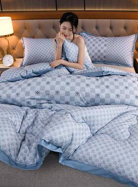 爆款羽镶边冬厚被加保暖NYQ丝被绒子直播