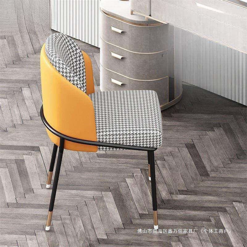 餐千轻奢高档化家用单人靠椅背椅软包新款豪华餐椅家用妆鸟TWN格,住宅家具,餐椅,淘宝优惠券,粉丝福利购,淘宝优惠卷