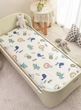 可拆卸全棉儿童幼床垫儿榻榻米上下铺园婴幼薄床垫BCT透儿气宝宝