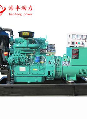 潍柴列30k27499电w小发电机船用型柴油发机系生产