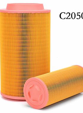 螺4996杆式进空压机空滤芯C20500气泵气空器滤挖掘机气空气滤芯清