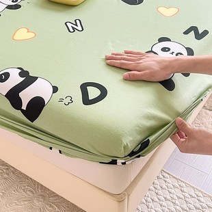 135x200全棉儿童床罩单件防滑纯棉床笠定制上下床120x190cm薄床垫