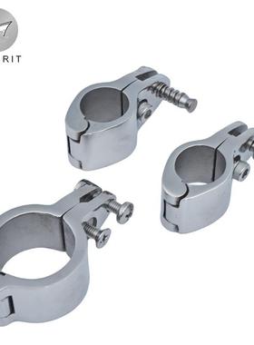 管夹 配抽拉肖25mm22mm 不锈钢铸造加厚316打造通用五金配件 抱箍