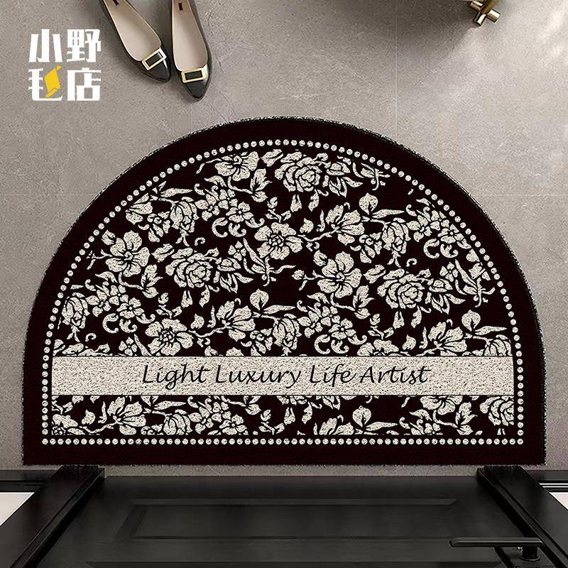 复古入门垫进门地垫户丝防圈脚可垫法式奶油风地ZEN垫耐脏滑垫子