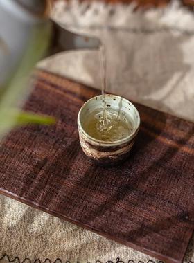 掬具涵实木茶盘家用托茶台干泡茶日水式托盘功夫茶复JJ26654古果