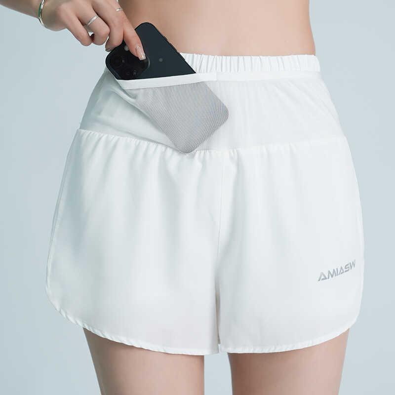 （五个口袋）气光男女运动 短裤透排汗速干干8855防走户外训练健