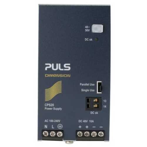 普尔世PULS 导轨电源 CPS20.481 输出100-240V 48V直流10A输出480