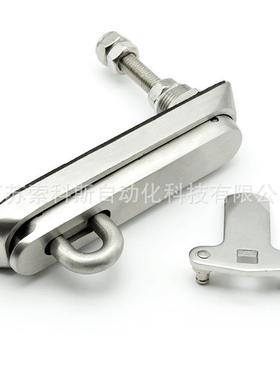 不锈钢可挂锁型门锁 重型配电箱电柜门开关柜可调节平面锁MS834S