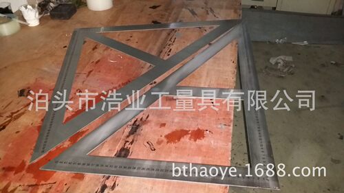 厂家定不锈钢三角尺500 600 800 1000 1200 钢三角板30 45 60 90