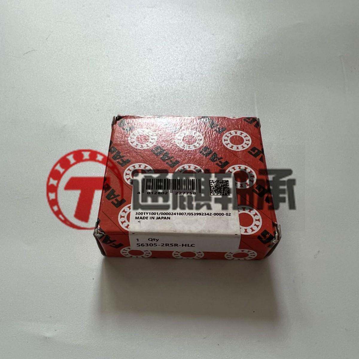 德国FAG进口深沟球轴承 S6305-2RSR 耐腐蚀保护,两侧唇密封