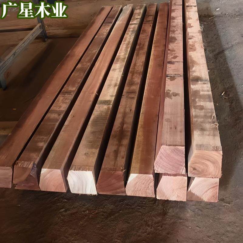 户外长方形木板厂家高端原木板材规格料大方木柳桉木实木承重