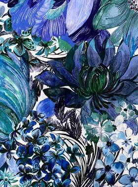 【80支加厚】美洲w长绒棉MarnaVGE seafloer 国产i平替薄软纯棉布