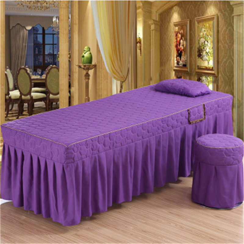 可定做美容床罩单件美容院美体床套梯形纯色按摩床保护套洗头床罩,床上用品,床罩定制,淘宝优惠券,粉丝福利购,淘宝优惠卷