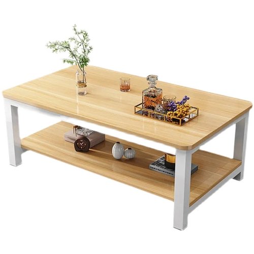 客厅双层茶几桌餐桌50高60cm长90 110 130 150 160办公室会客茶桌